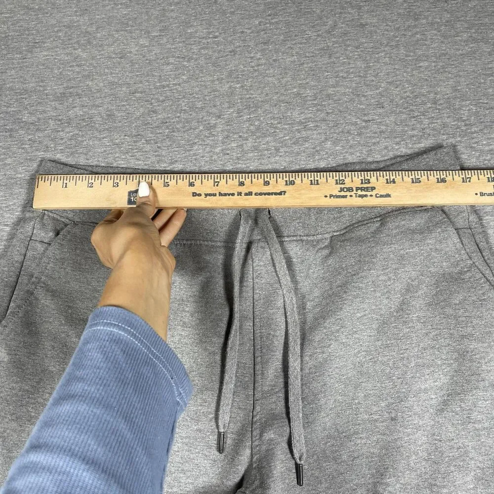 CUTS Pants Mens XL Gray Hyperloop French Terry Jogger Slim Tapered Elastic Waist